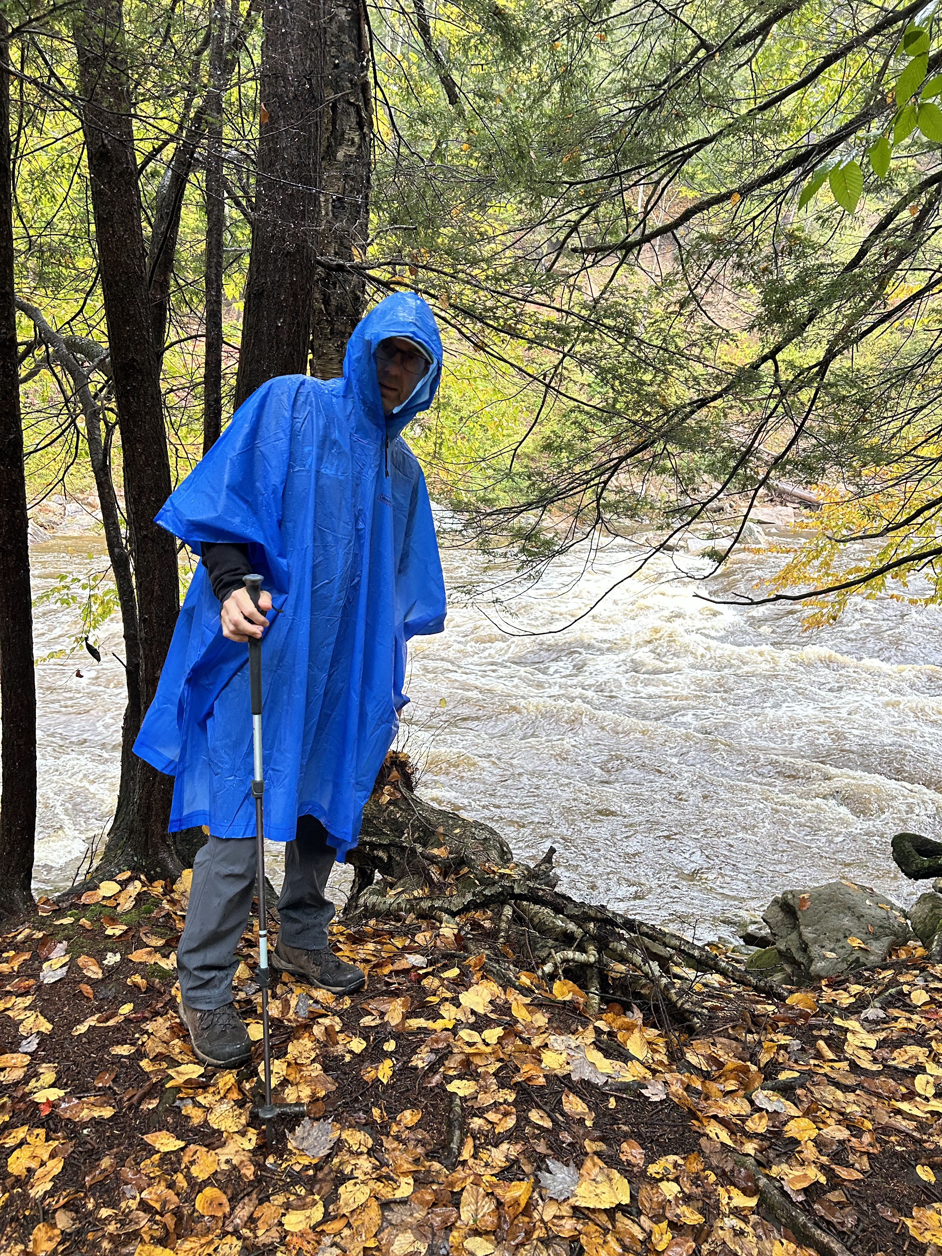 Hike in Ponchos