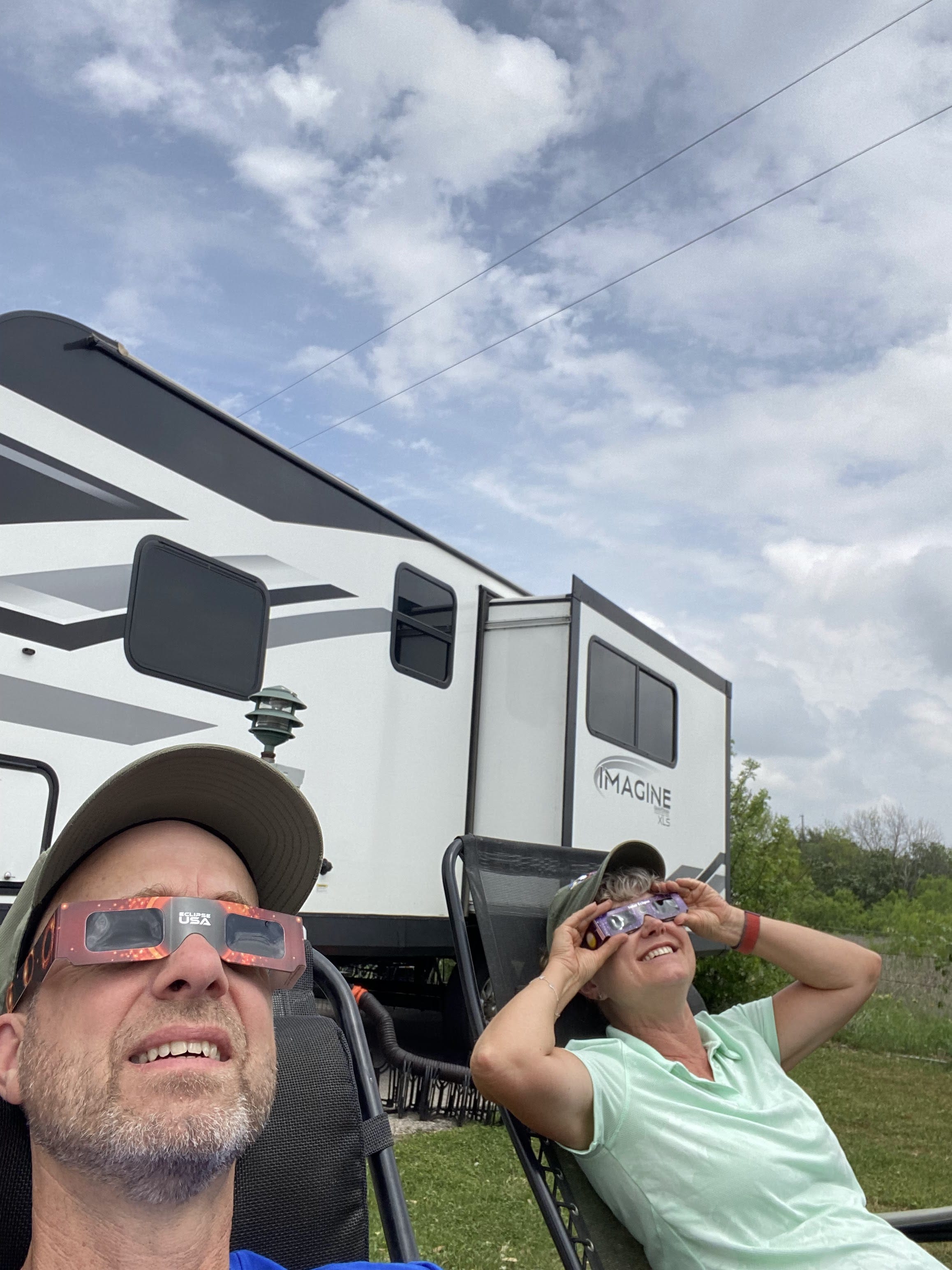 Solar Eclipse and a photo of Indian Paintbrush