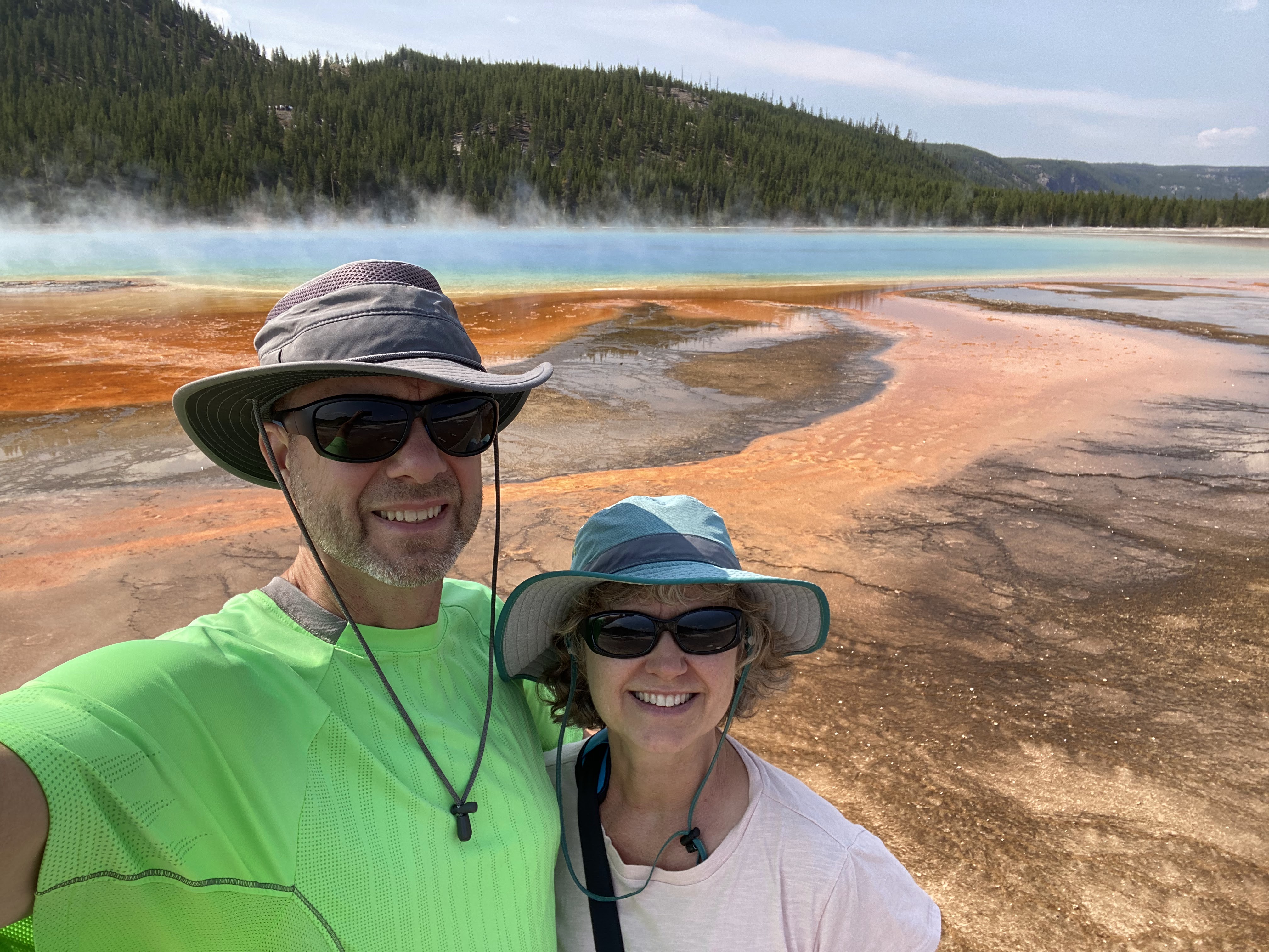 Lower and Midway Geyser Basins