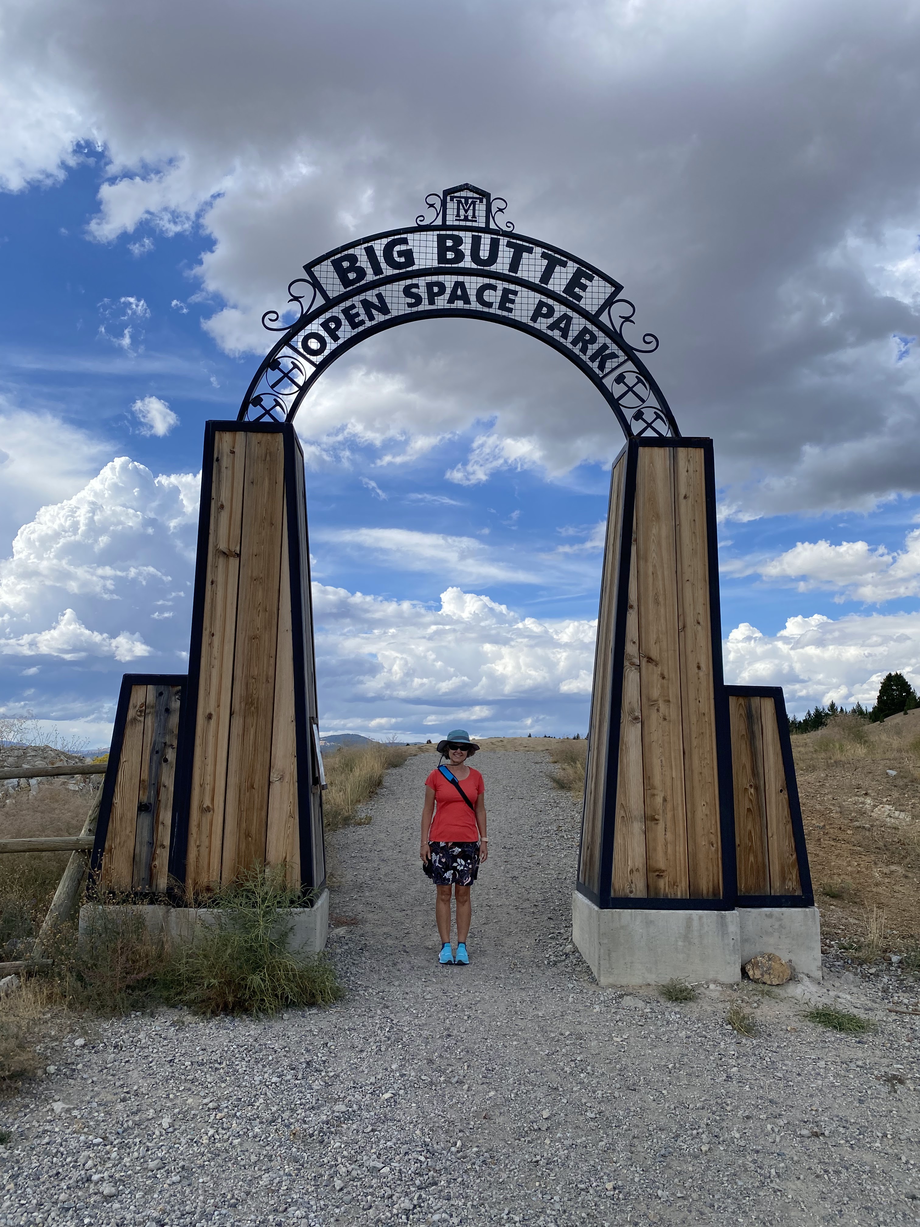 Big “M” on Big Butte is for Mining